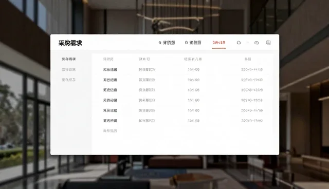 小程序设计开发在采购需求对接中的应用与实践