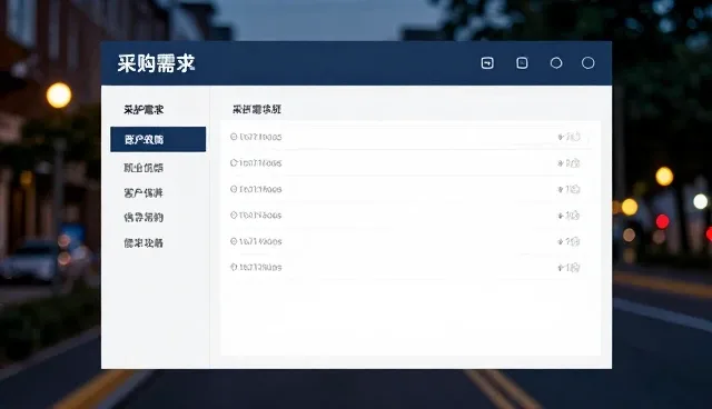 采购需求发布常见误区与正确判断方向